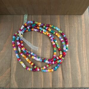Seed bead bracelet set